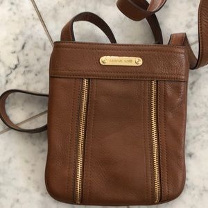 Michael Kors Brown Leather Satchel